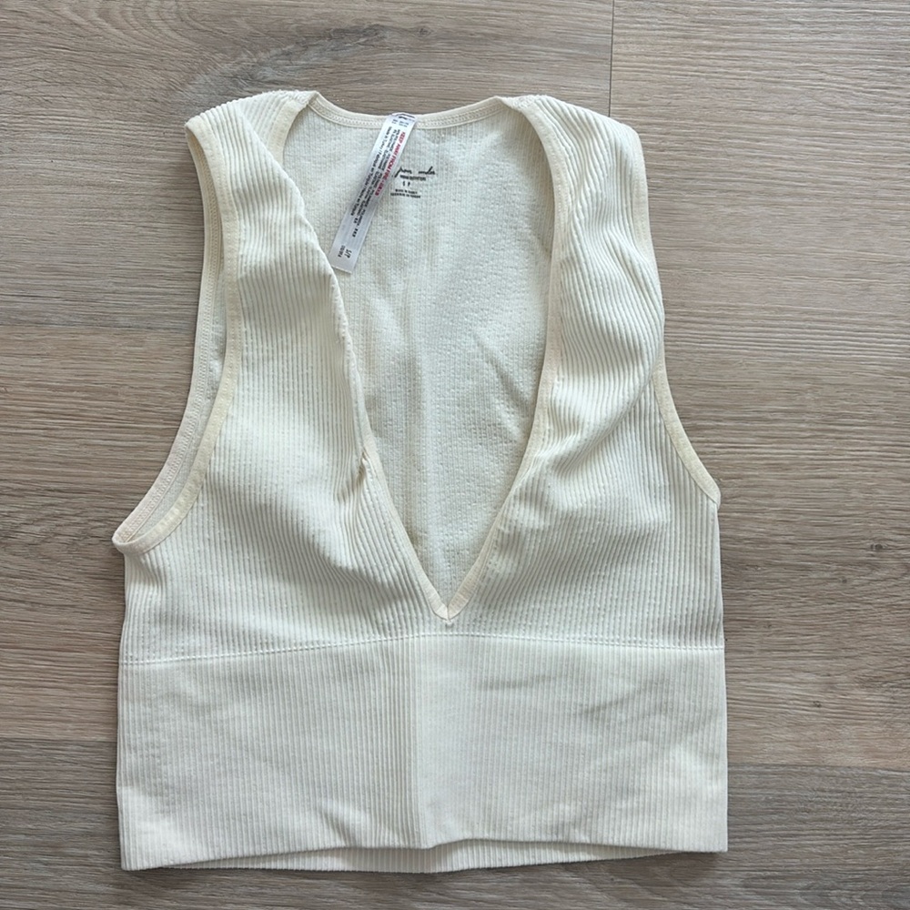 Urban Outfitters Low Cut Crop Top
